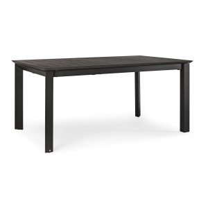 KONNOR prémium bővíthető kültéri étkezőasztal - 160-240cm - antracit