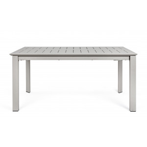 KONNOR prémium bővíthető kültéri étkezőasztal - 160-240cm - szürke