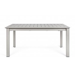 KONNOR prémium bővíthető kültéri étkezőasztal - 160-240cm - szürke