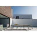 KONNOR prémium bővíthető kültéri étkezőasztal - 200-300cm - szürke