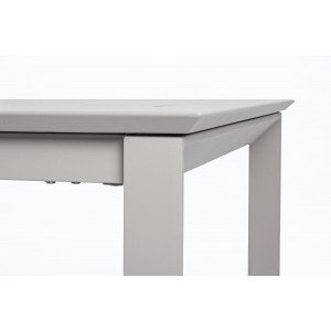 KONNOR prémium bővíthető kültéri étkezőasztal - 200-300cm - szürke