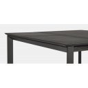 KONNOR II prémium bővíthető kültéri étkezőasztal - 160cm - antracit