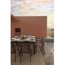 KONNOR II prémium bővíthető kültéri étkezőasztal - 160cm - antracit