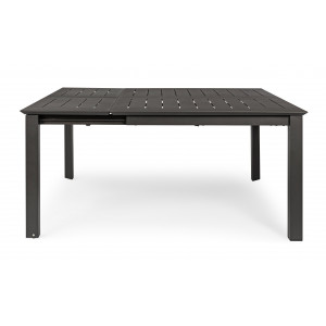 KONNOR II prémium bővíthető kültéri étkezőasztal - 160cm - antracit