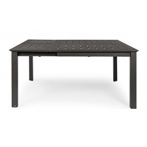 KONNOR II prémium bővíthető kültéri étkezőasztal - 160cm - antracit
