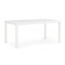 HILDE bővíthető kültéri étkezőasztal - 200-300cm - fehér