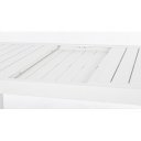 HILDE bővíthető kültéri étkezőasztal - 200-300cm - fehér