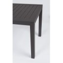 HILDE bővíthető kültéri étkezőasztal - 140-210cm - antracit