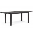 HILDE bővíthető kültéri étkezőasztal - 160-240cm - antracit