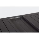 HILDE bővíthető kültéri étkezőasztal - 160-240cm - antracit