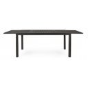 HILDE bővíthető kültéri étkezőasztal - 160-240cm - antracit