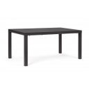 HILDE bővíthető kültéri étkezőasztal - 160-240cm - antracit