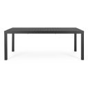 HILDE bővíthető kültéri étkezőasztal - 200-300cm - antracit
