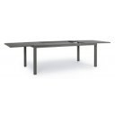 HILDE bővíthető kültéri étkezőasztal - 200-300cm - antracit