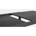 HILDE bővíthető kültéri étkezőasztal - 200-300cm - antracit