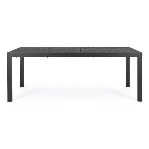 HILDE bővíthető kültéri étkezőasztal - 200-300cm - antracit