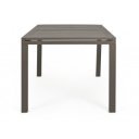 HILDE bővíthető kültéri étkezőasztal - 160-240cm - barna