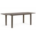 HILDE bővíthető kültéri étkezőasztal - 160-240cm - barna