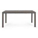 HILDE bővíthető kültéri étkezőasztal - 160-240cm - barna