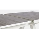 KRION prémium bővíthető kültéri kerámia étkezőasztal - 205-265cm - szürke