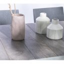 KRION prémium bővíthető kültéri kerámia étkezőasztal - 205-265cm - szürke