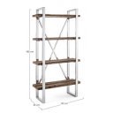 BARRACUDA- II modern teakfa polc - 180cm