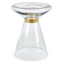 JAZMIN modern üveg lerakóasztal - több színben