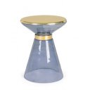 JAZMIN modern üveg lerakóasztal - több színben