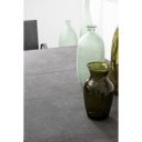 MASON prémium kültéri kerámia étkezőasztal - 160cm - antracit