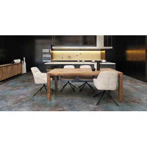 GRANT design szék - beige/antracit