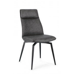 LAWRENCE design szék - taupe/antracit