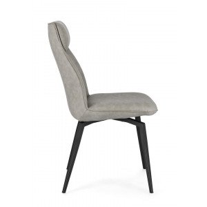 LAWRENCE design szék - taupe/antracit