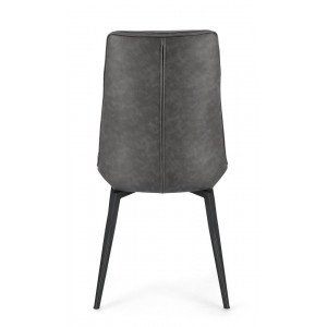 LAWRENCE design szék - taupe/antracit
