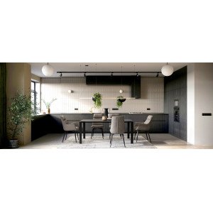 LAWRENCE design szék - taupe/antracit