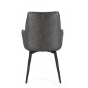 LAWRENCE design karfás szék - taupe/antracit