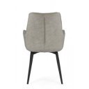 LAWRENCE design karfás szék - taupe/antracit