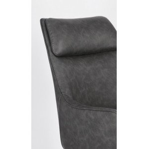 LAWRENCE design karfás szék - taupe/antracit