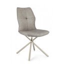 KEPLER design szék - taupe/antracit