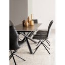 KEPLER design szék - taupe/antracit