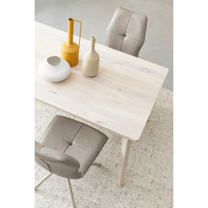 KEPLER design szék - taupe/antracit