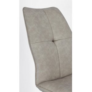 KEPLER design szék - taupe/antracit