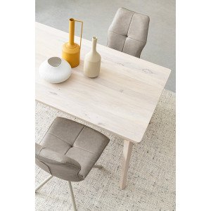 KEPLER design szék - taupe/antracit