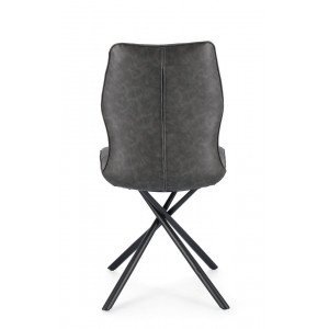KEPLER design szék - taupe/antracit