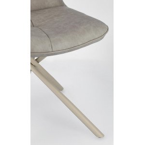 KEPLER design szék - taupe/antracit