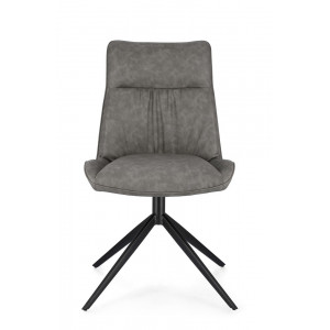 JORDAN design szék - taupe/antracit