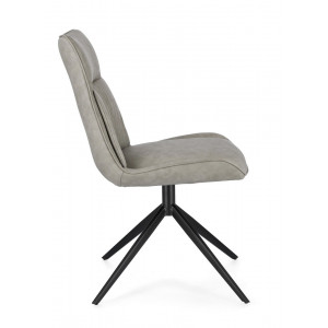 JORDAN design szék - taupe/antracit