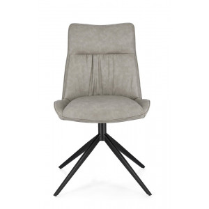 JORDAN design szék - taupe/antracit