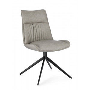 JORDAN design szék - taupe/antracit