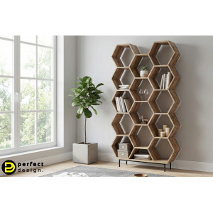 HONEY modern mangófa polc/térelválasztó BIZZOTTO