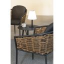 MARIBELA exkluzív kültéri szék - szürke/antracit